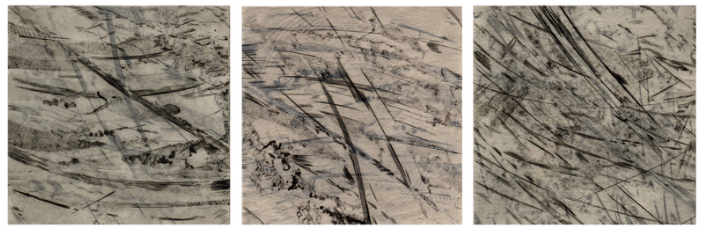 Victoria Star Varner, Crossed Paths, engraving