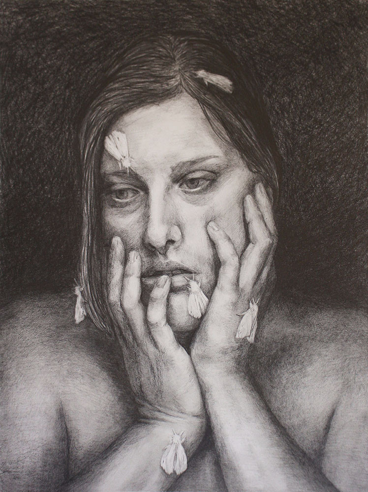 Heidi Hogden, Then She Knew, 10.5 x 14 inches, graphite on paper