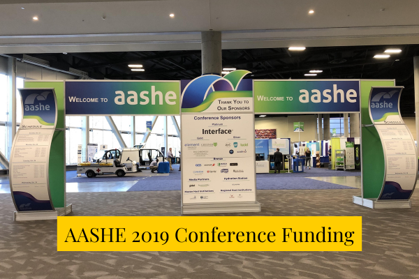 AASHE 2019 Conference Funding