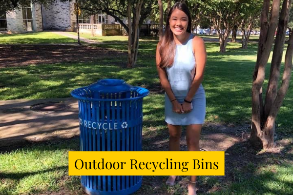 Outdoor Recycling Bins