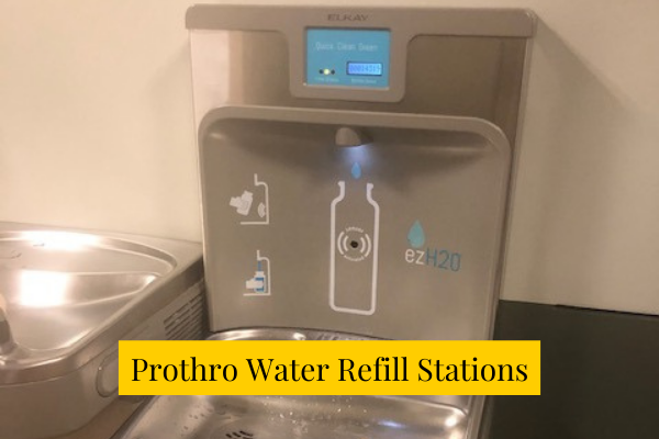 Prothro Water Refill Stations