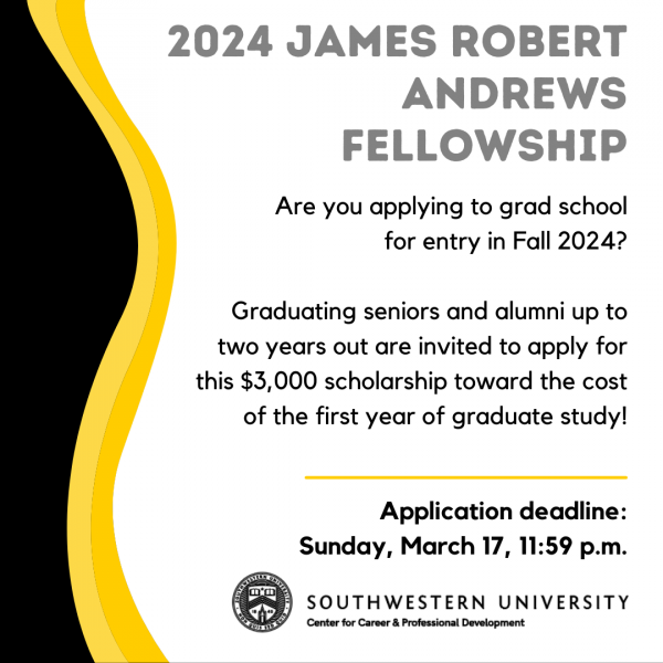 Andrews Fellowship advertising