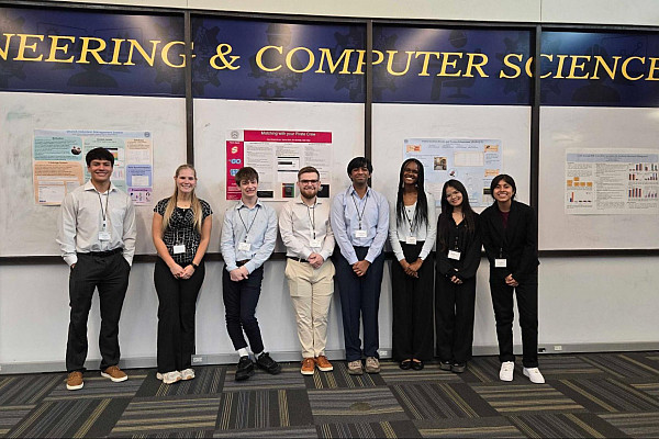CS Capstone students at CCSC 2026.