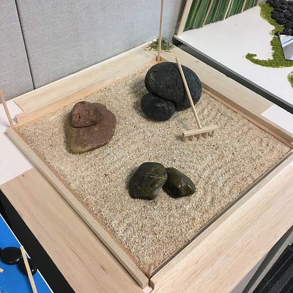Olive Johnson, Contemplation Garden After Goldsworthy And Zen, Architecture, Instructor: Thomas Howe