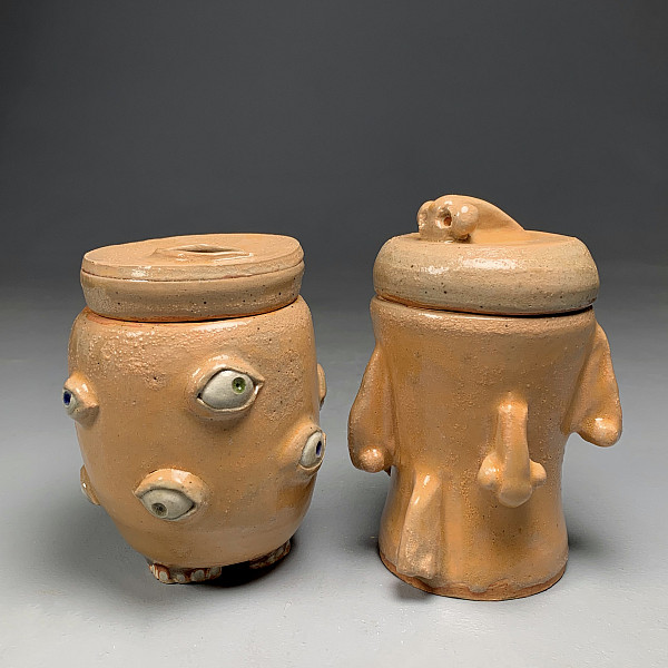 Hattie Fischer, Untitled, Stoneware, Ceramics: Wheel-Forming, Instructor: Ron Geibel