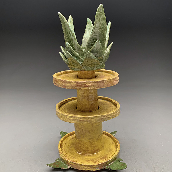 Javier Bosquez, Untitled, Earthenware, Ceramics: Hand-Forming, Instructor: Ron Geibel