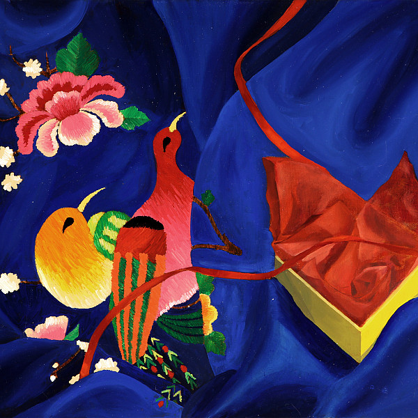 Paisley Humpert, Ultramarine Still Life, Oil on canvas, 16 x 20," Representational Painting, Instructor: Victoria Star Varner