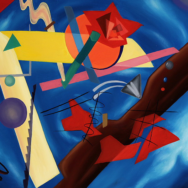 Abstract 1, Oil on canvas, Representational Painting, Instructor: Victoria Star Varner