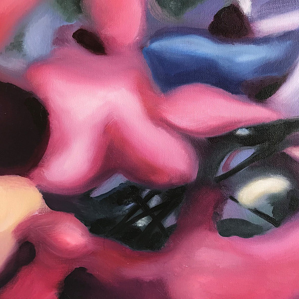 Hayley Schultz, Untitled, Acrylic, 18 x 24," Abstract Painting, Instructor: Pehr Smith