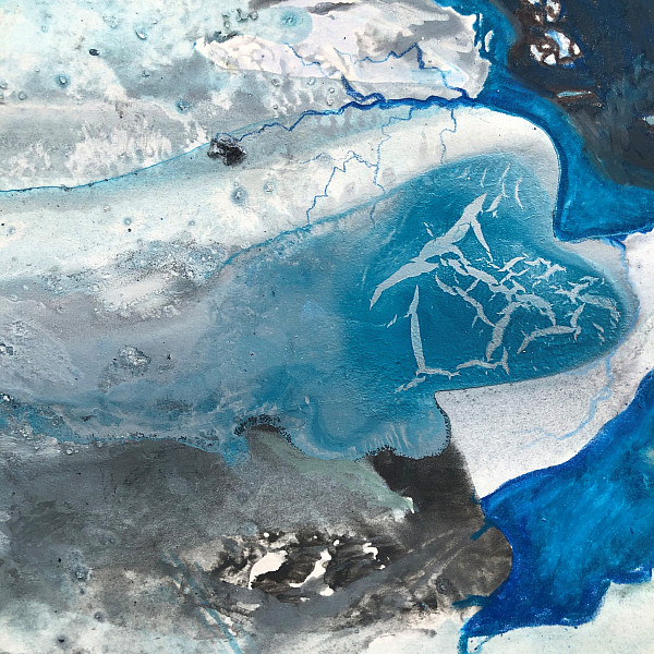 Olivia Gray, Untitled, Acrylic, 18 x 24," Abstract Painting, Instructor: Pehr Smith