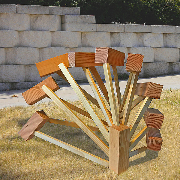 Christian Verret, Untitled, Abstract Sculpture, Instructor: Mary Visser