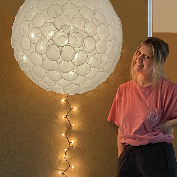 Kennedy Cobb, White Lights, Abstract Sculpture, Instructor: Mary Visser