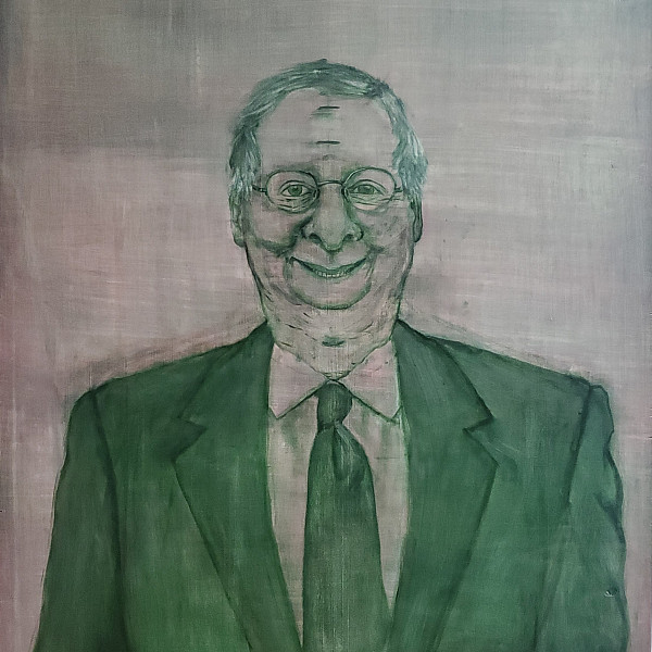 Lily Perez, Untitled, Oil on canvas, Intermedia Capstone, Victoria Star Varner