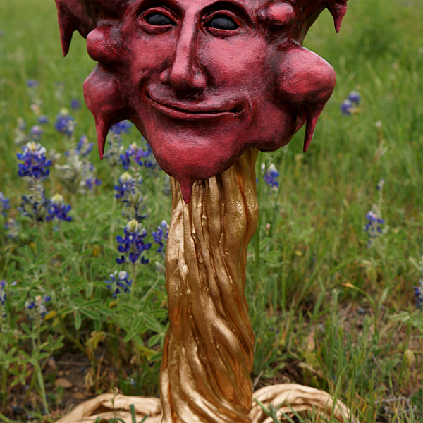 Ciaran Bell, The Ritual Tree, Painted Clay, Intermedia Capstone, Mary Visser