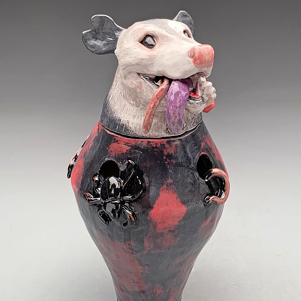Ava Drew, Reliquary, Ceramic, Ceramics Hand-Forming, Ron Geibel