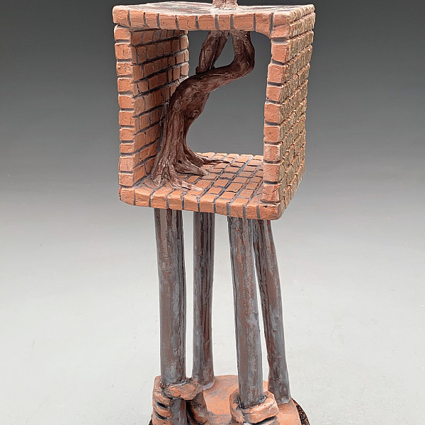 Laila Saqer, Trophy, Ceramic, Ceramics Hand-Forming, Ron Geibel