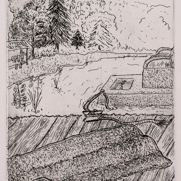 Camille Krumwiede, Whole, Etching, Printmaking, Seth Daulton