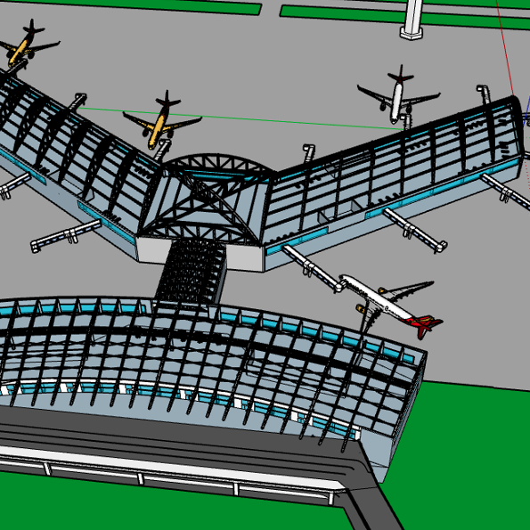 Joseph Robinson, Digital Model, Architecture 3 Studio, Dr. Thomas Howe