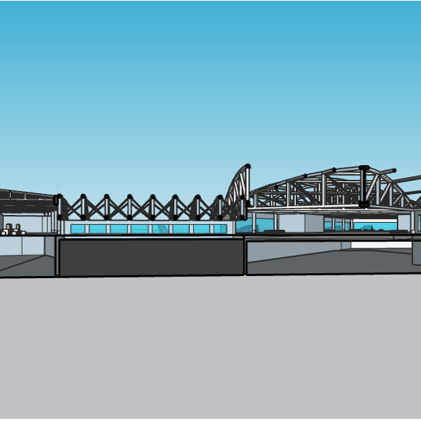 Joseph Robinson, Digital Model, Architecture 3 Studio, Dr. Thomas Howe