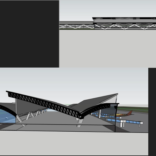 Victoria Samuel, Digital Model, Architecture 3 Studio, Dr. Thomas Howe