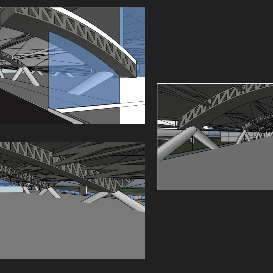 Victoria Samuel, Digital Model, Architecture 3 Studio, Dr. Thomas Howe