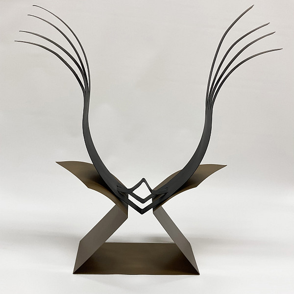 Hannah Chock, Untitled, sheet metal, Abstract Sculpture, Mary Visser