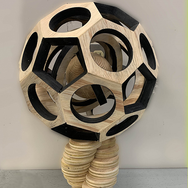 Markarius Attia, Untitled, Wood, Abstract Sculpture, Mary Visser