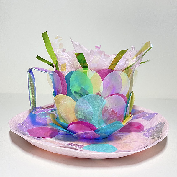 Julia Mendoza, Cup and Saucer, Paper, Ceramics: Vessel Concepts, Ron Geibel