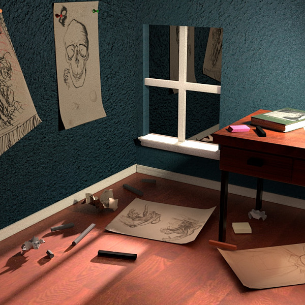 Lily Perez, Render with texture, Animation, Mary Visser
