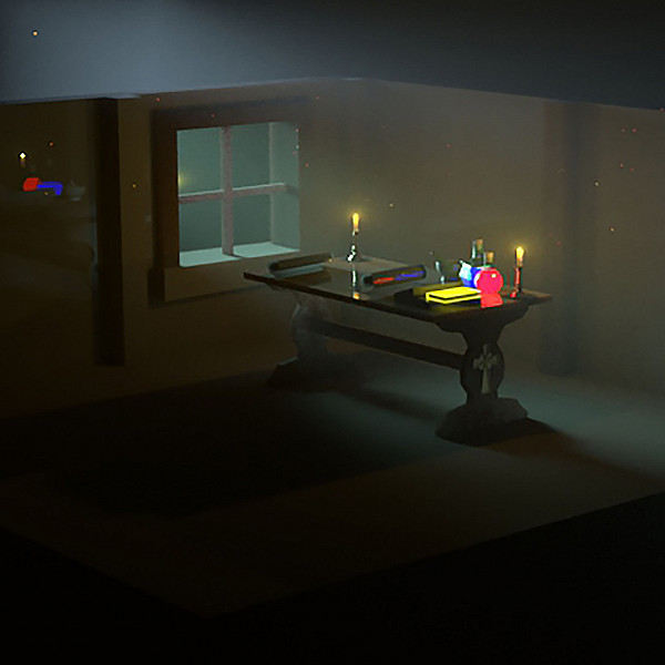 Case Shank, Exer light atmospherere flection, Animation, Mary Visser