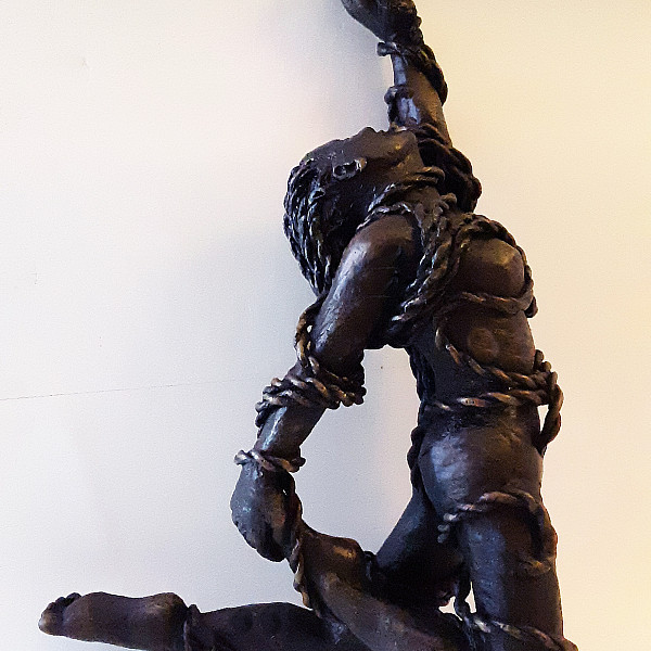 Mary Alverson, Wax Model, Cast bronze, Figurative Sculpture, Mary Visser
