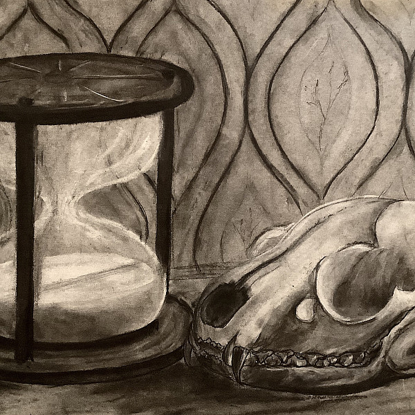 Mila Fisher, Untitled, Charcoal, Drawing 1, Kristen Van Patten
