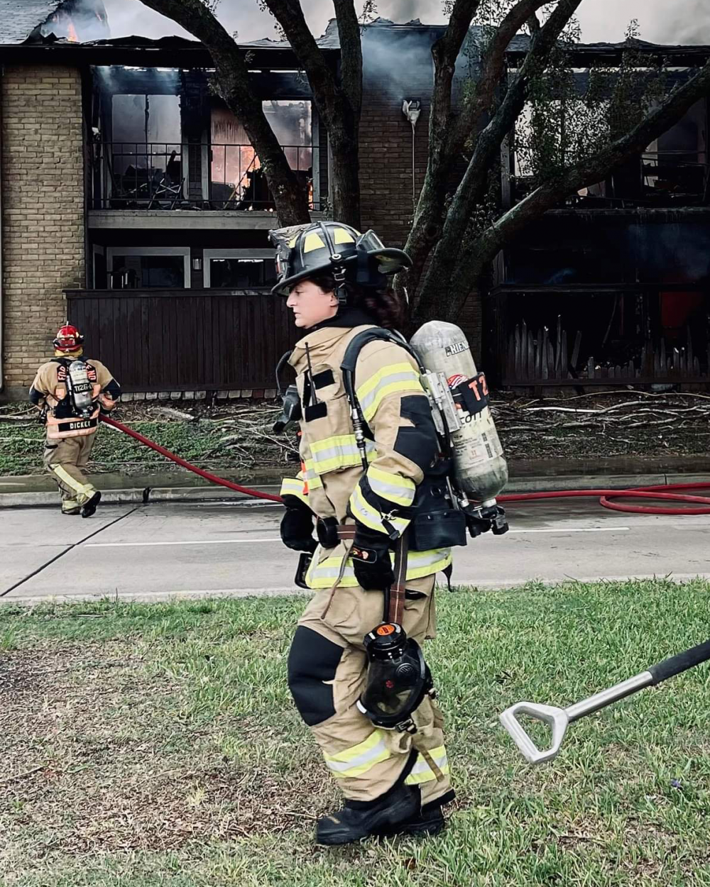 Kayla Comeaux ’11 Firefighting 001