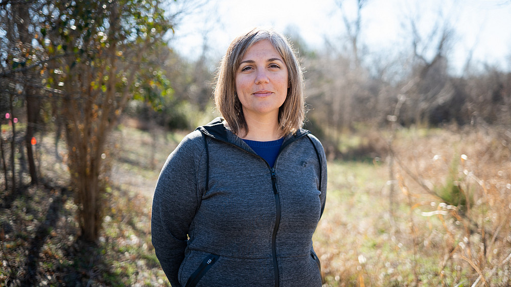 Assistant professor of biology Jennie DeMarco
