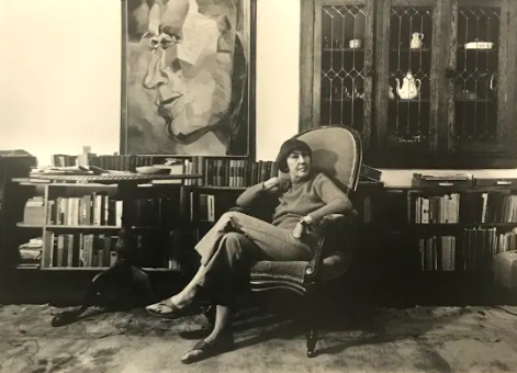 Elizabeth Tracy Montminy at her home. Photo courtesy of The Montminy Art Gallery at the Boone County History & Culture Center, Columb...