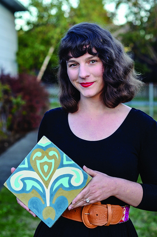    Katherine Tanner Nelson '13, BA International Studies, Cement Squared, handcrafted cement tiles 