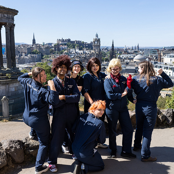 A group of Southwestern students took their devised theater play, The G.H.O.S.T. Unit: The Live Event, to the Edinburgh Fringe Festival.