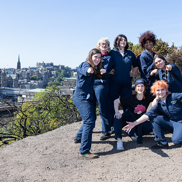 A group of Southwestern students took their devised theater play, The G.H.O.S.T. Unit: The Live Event, to the Edinburgh Fringe Festival.