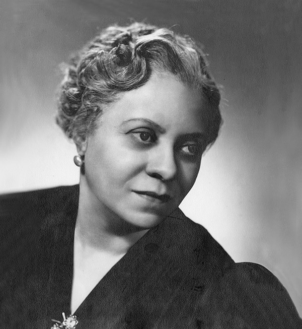 Photograph of composer Florence B. Price. Special Collections, University of Arkansas Libraries, Fayetteville.