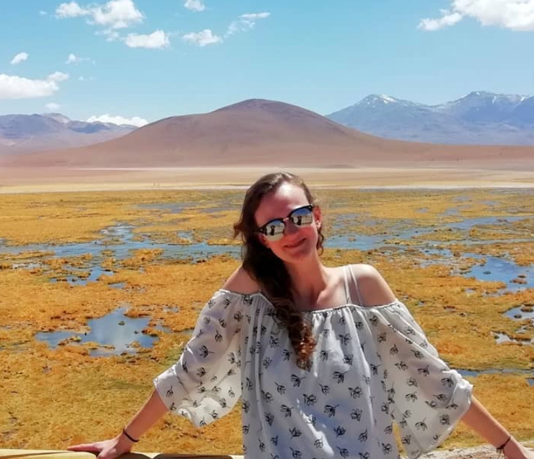 Brielle Read '20 in Desierto De Atacama, Chile