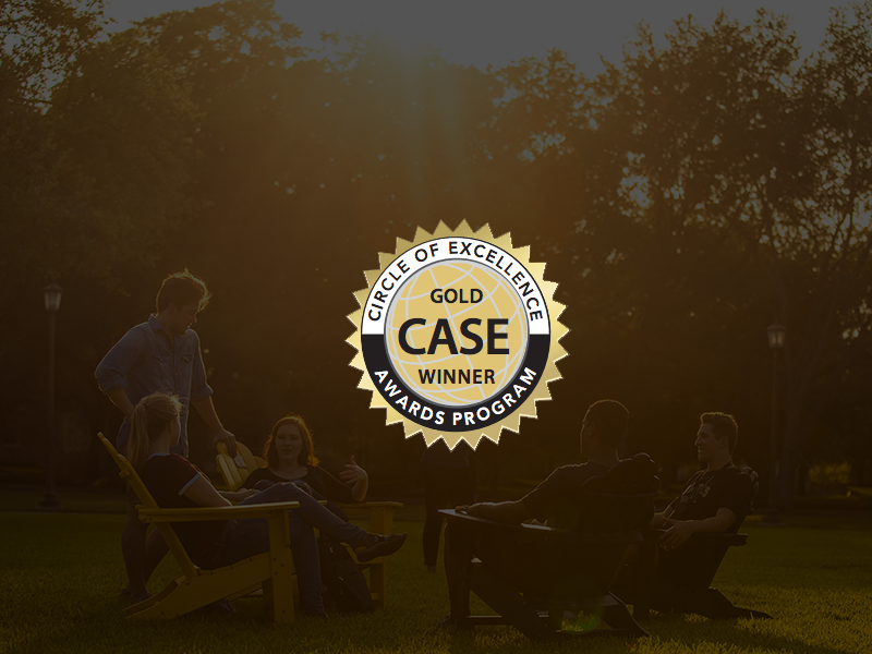 Circle of Excellence CASE Gold Award Winner