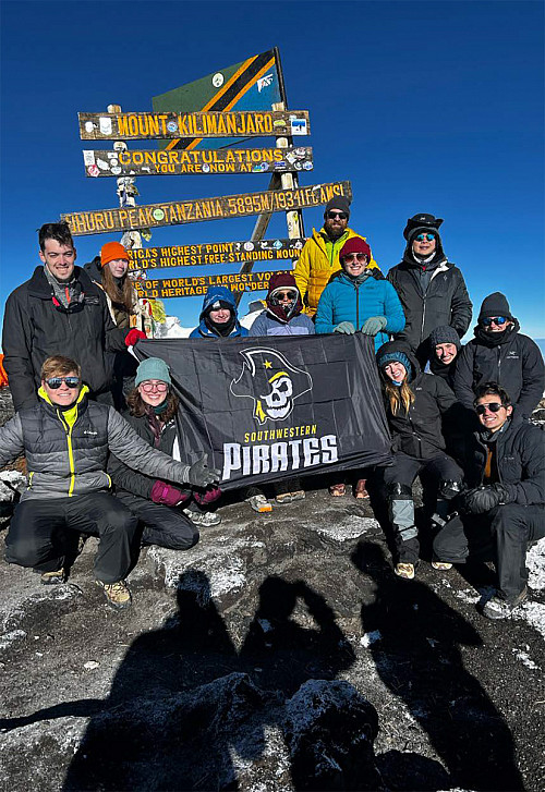 At Kilimanjaro's peak