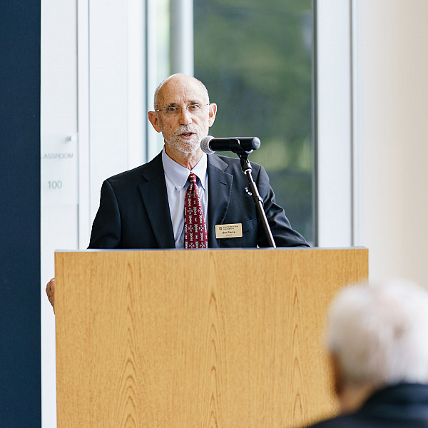 Fondren-Jones Science Center and Floyd and Annetta Jones Plaza Dedication