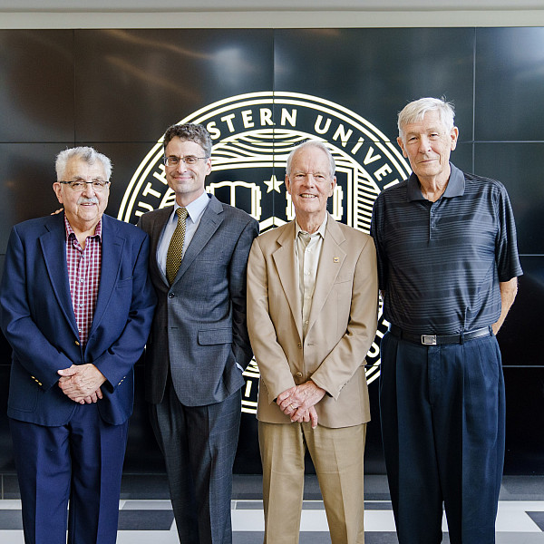 Fondren-Jones Science Center and Floyd and Annetta Jones Plaza Dedication