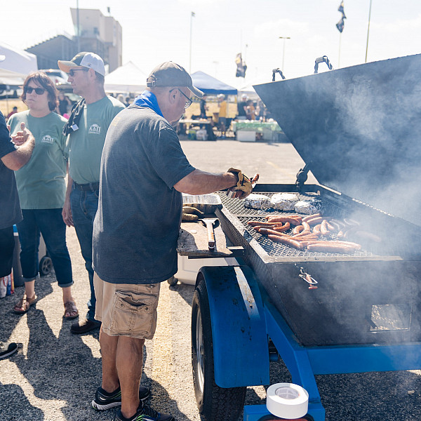 Tailgating & Football Game