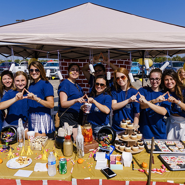 Tailgating & Football Game