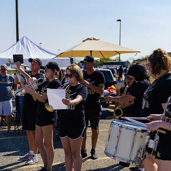 Tailgating & Football Game