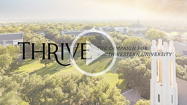 THRIVE - A Campaign for Southwestern University