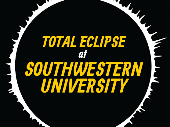 Total Eclipse at Southwestern University identity