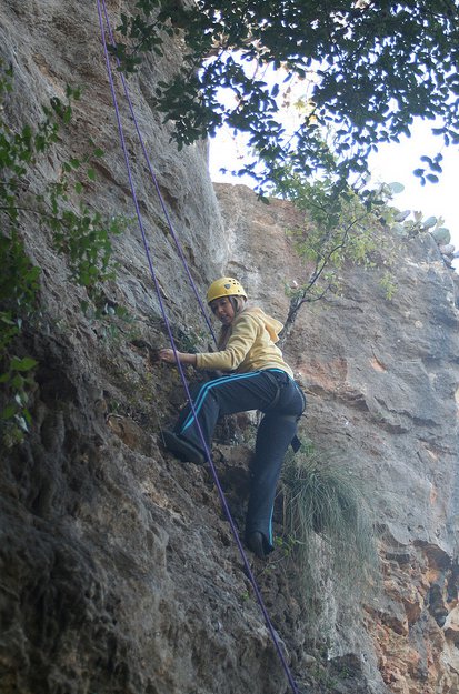 Climbing Reimers Ranch